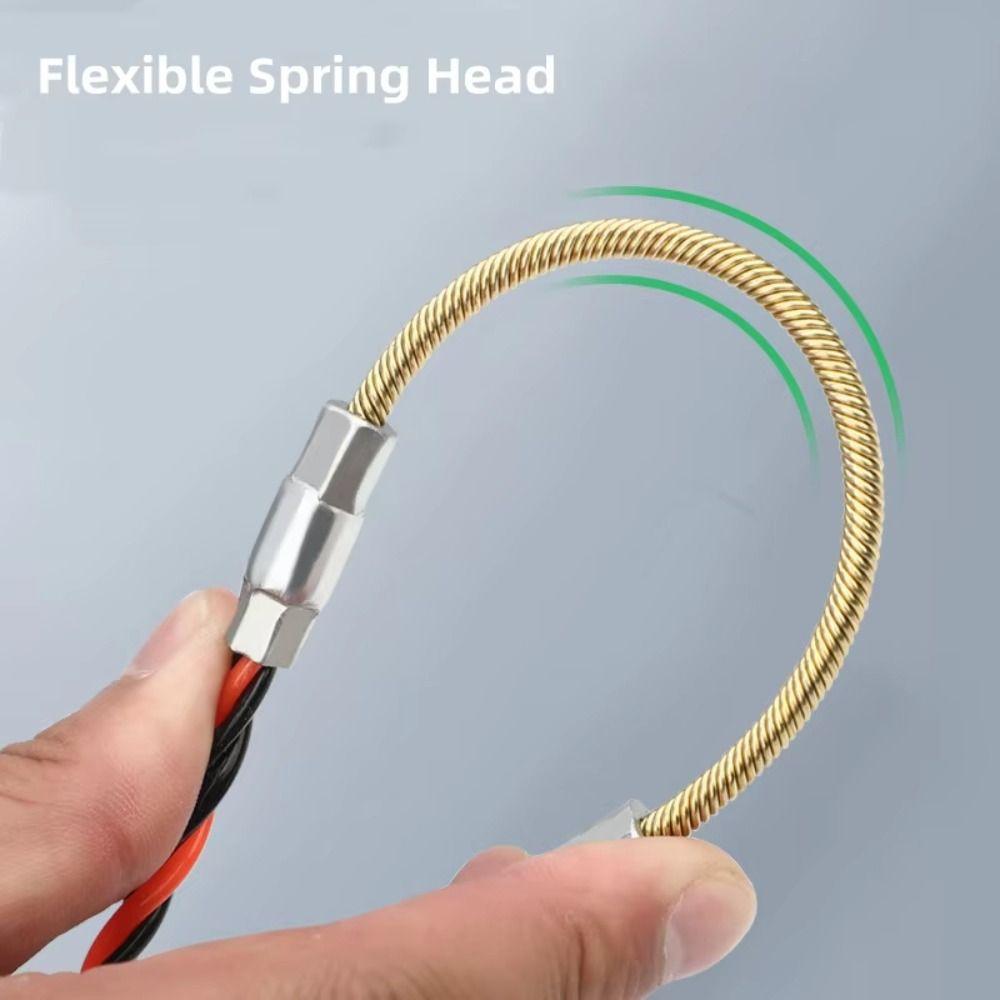 20 M Cable Wire Threader Puller Efficient Wire Threading Large Hole Lead Device Metal Pipes