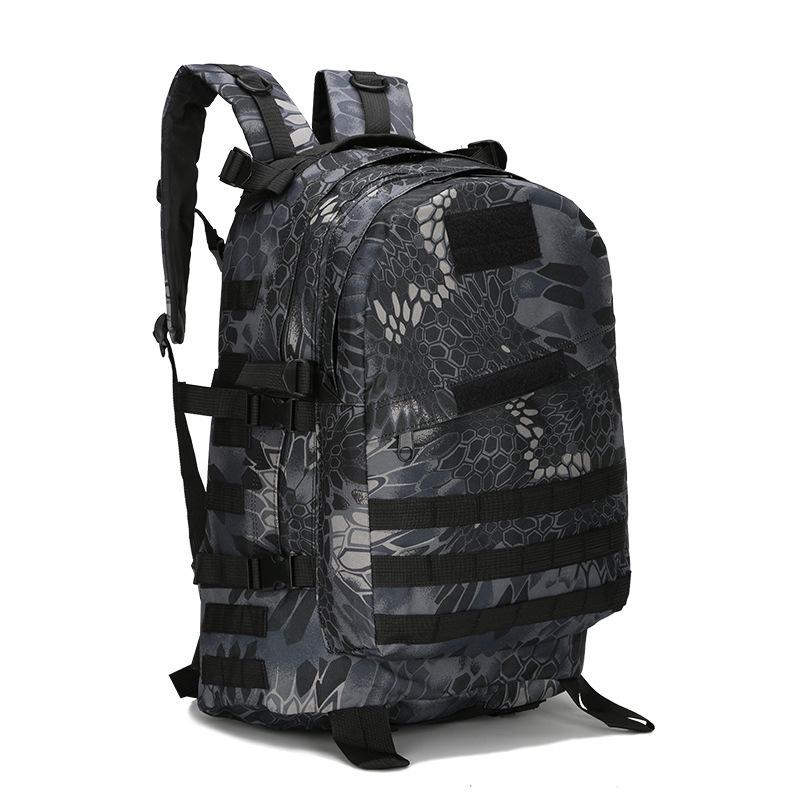 Unisex Outdoor Military Rucksacks Tactical Backpack Army Molle Waterproof Bags Sports Travel Camping Trekking Hiking Fishing Camouflage 3D Bags