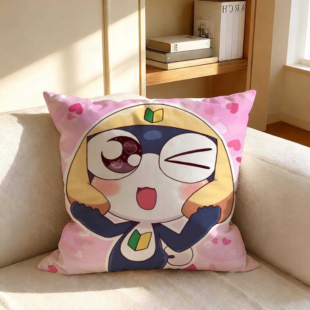 ASgt Frog Cushion Cover Square Vintage Soft Sofa Cushion Cover Home Decor Protective Pillowcase