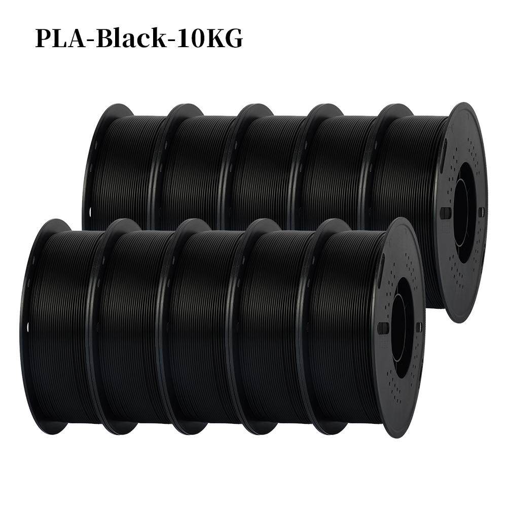 KINGROON 10KG/22LBS Multicolor PLA Filament 1KG/Roll 1.75mm For 3D Printer Material for 3D Printing 3D Printer Filament Free Shipping