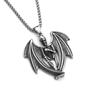 Original Demon Angel Stainless Steel Pendant Men'S And Women'S Vintage Demon Angel Punk Personality Fashion Hipster Necklace
