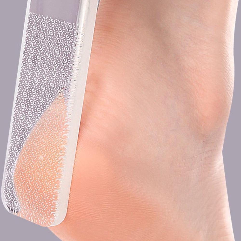 Инструменты для ухода за ногами Стеклянный инструмент для педикюра Прозрачная пемза для педикюра Нано-стеклянная пилка для ног Домашний