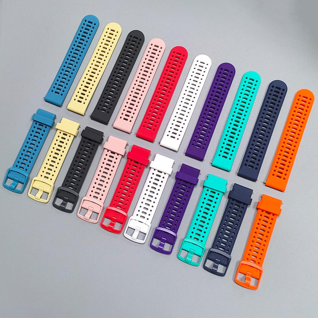 22mm 20mm Silicone Watch Band For POLAR Unite/Pacer/IGNITE 3 2 Strap For POLAR Vantage M3 M2 M/V3/Grit X2 X Pro Sport Wristband