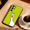 Funny D-Duck D-Daily Phone Case For Samsung S26,S25,S24,S21,S22,S23,S30,Ultra,S20,FE,Lite,10,9,Black Cover