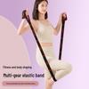 Детская эластичная лента сопротивления с 8 петлями для йоги и танцев, коррекции осанки
