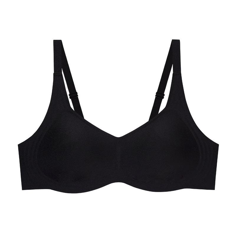 Cloud underwear women's small breasts summer thin seamless gathering no steel ring collection breast anti-sagging upper support comfortable bra