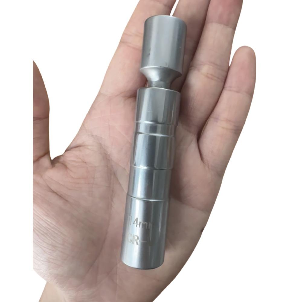 Адаптер торцевого ключа для свечей зажигания 14 мм 16 мм универсальный шарнир с магнитным гибким тонкостенным приводом 3/8" инструмент для обслуживания автомобиля