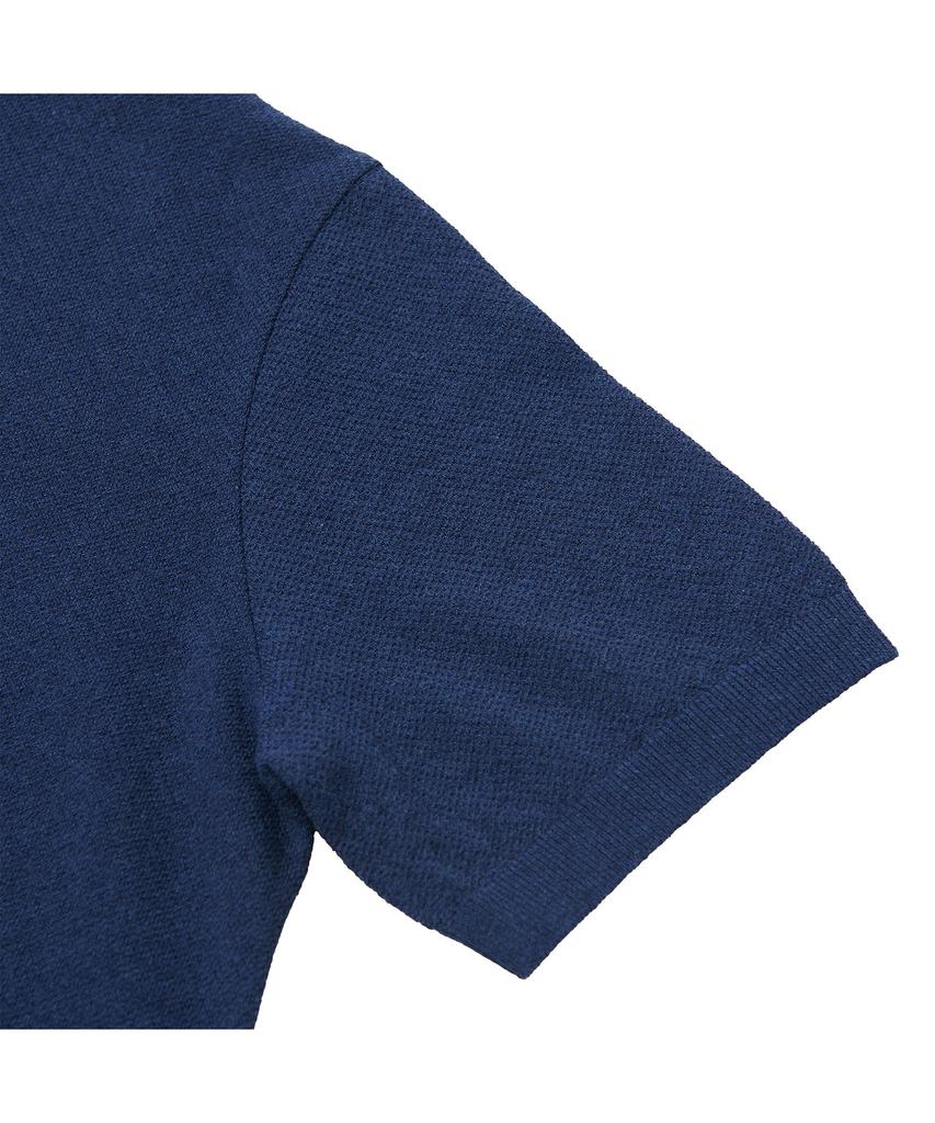 PRODESHIRT Vintage Linen Pique Polo Knit (Royal Blue)