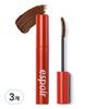 Waterproof XP No-merging Mascara, No. 4 Deep Brown, 3 Pcs.