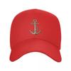 Fashion Unisex Anchor Baseball Cap Adult Nautical Sailor Adjustable Dad Hat Unisex Women Summer Sports Hats Snapback Caps