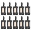 10Pcs Fuel Filters Set Chainsaw Accessories Replacement Spare Parts Fit for