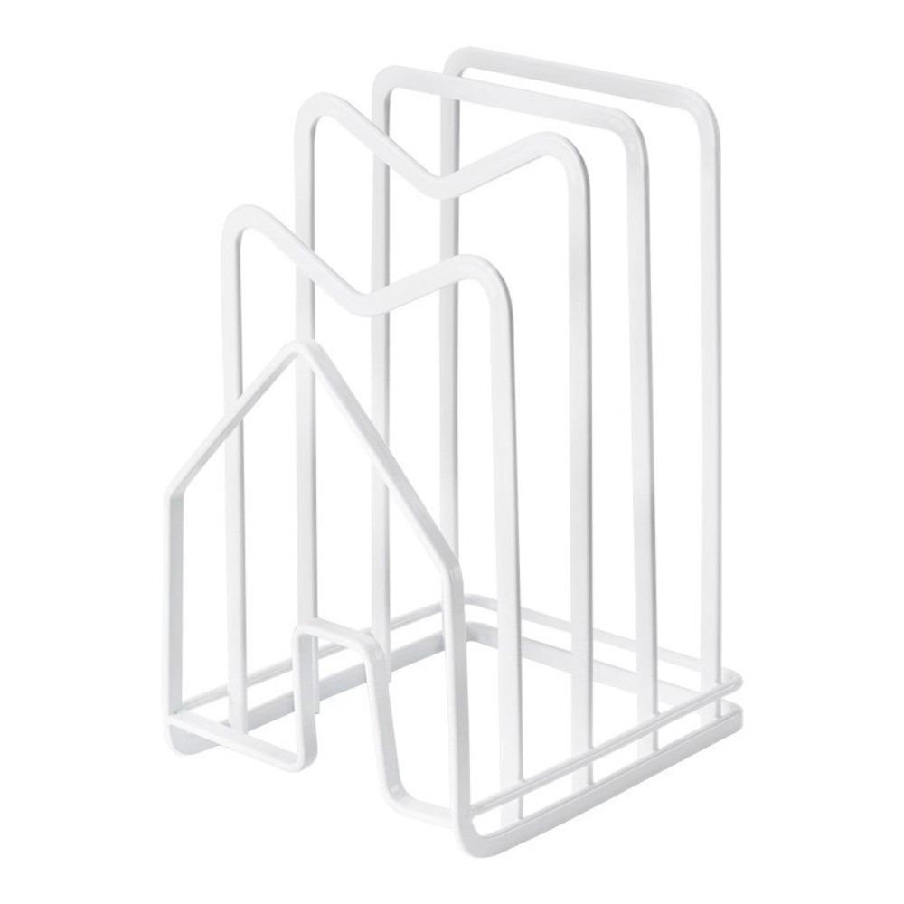 Multilayer Cutting Board Rack Stable Metal Cutting Board Rack Shelf Space Saving Pots Pan Lids Rack Restaurant Home Kitchen