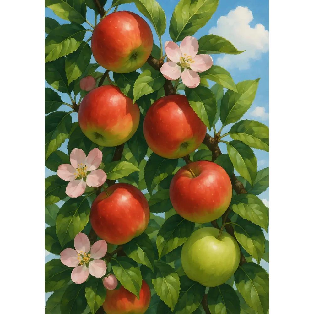 Fruit Orchard Posters Olive Branch Peach Tree Ripe Kiwi Fruit Modern Prints Canvas Painting Wall Picture Home Living Room Decor