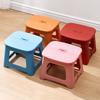 Train Maza Portable Folding Stool - Lightweight Plastic Chair for Adults & Kids, Ideal for Home, Kindergarten, Subway, and Outdoor Use