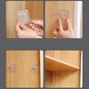 10Pcs Shelf Support Glue Pegs Plastic Cupboard Cupboard Shelf Support Clips Wall Hanger For Kitchen Bathroom Accessories ARI