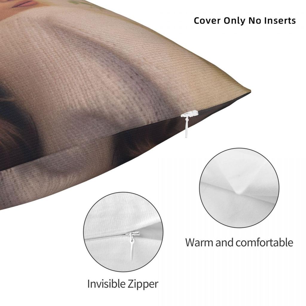 Singer Sabrina Carpenter Pillowcase Polyester Cushion Cover Decorative Pop Music Throw Pillow Case Cover Home Dropshipping 18'