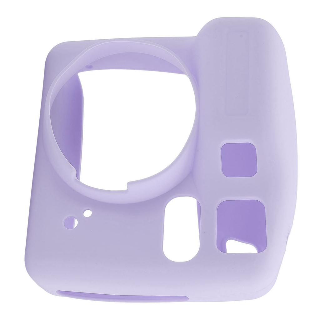 Силиконовый защитный чехол для мгновенной камеры для SE Wear, устойчивый к падениям, мягкий чехол, однотонный, фиолетовый
