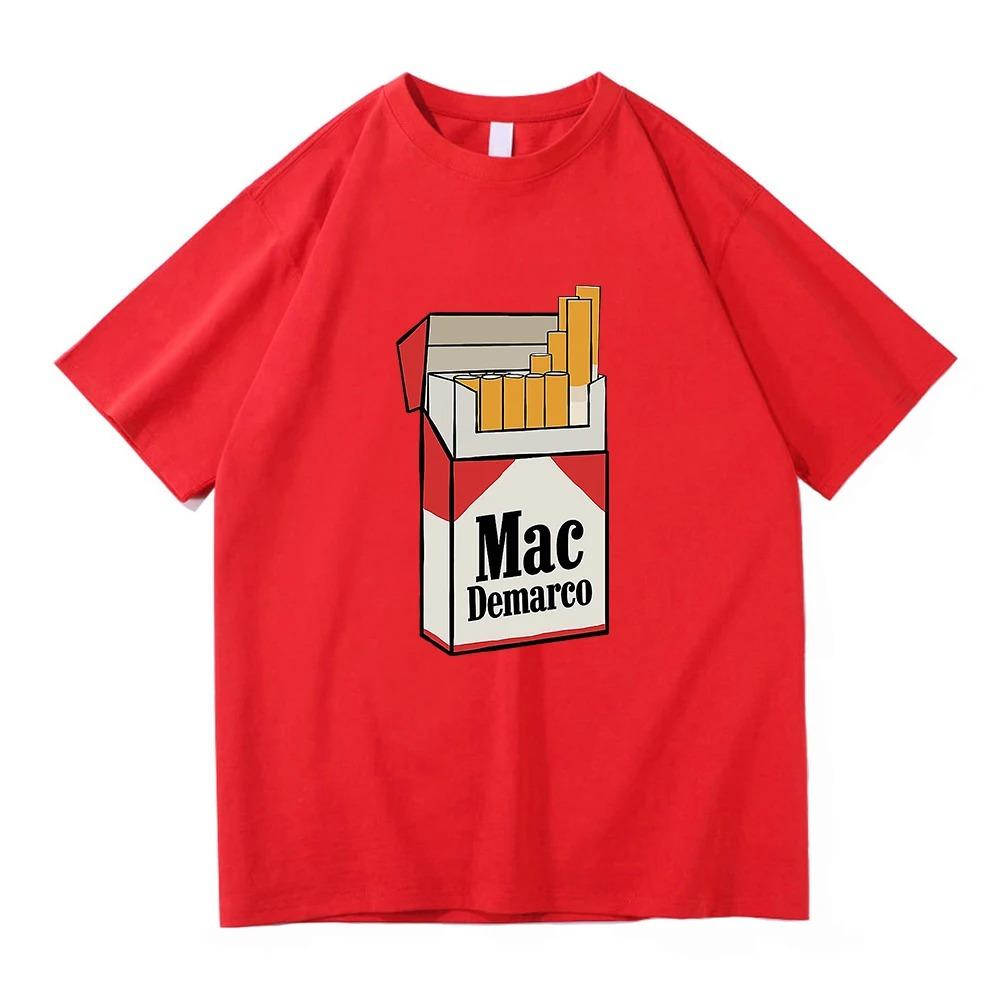 Футболка с графическим принтом Mac DeMarco Ill Smoke You Ode to Viceroy Мерч Харадзюку Милый Стиль Унисекс Хлопок Женские и Мужские Футболки