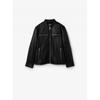 Michael Kors Herman Key Single Riders Jacket Mc577481 Black