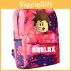 Рюкзак школьный с узором Roblox, звездным фоном и большой вместимостью для студентов