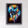 5D DIY Diamond Painting Butterfly Wind Chime Cross Stitch Kit Mosaic Diamond Embroidery Full Round/Square Drill Home Decoration