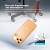 HANNUO IPhone 17 Pro Max Case, Air-Like Molecular Misty Semi-Transparent Skin-Friendly Ultra-Thin Shockproof Non-Slip Simple Design, Misty White