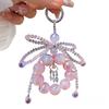 Crystal Bowknot Phone Pendant Alloy Cloud Charm Pendant Colorful Bead Phone Chain Beaded Bag Pendant for Women Wholesale