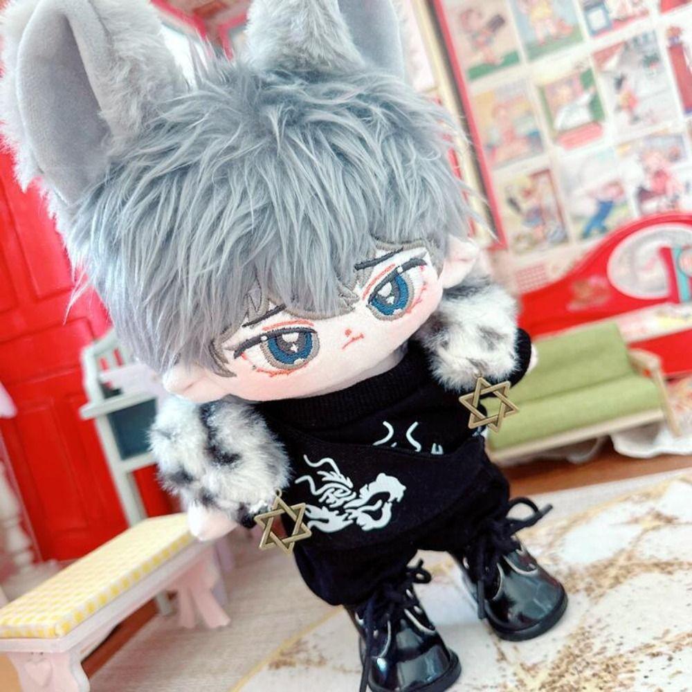 Toys Accessories Cotton Stuffed Dolls Doll Pants Doll Plush Vest Doll Fur Coat 20cm Doll Clothes