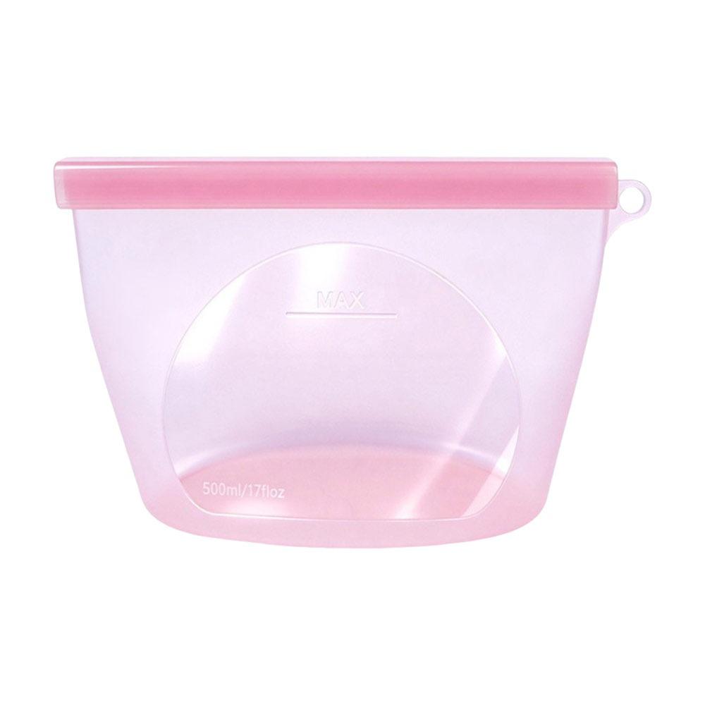 Moisture-proof Refrigerator Food Storage Bag Silicone Fruit Freezer Seal Bag  for Kitchen