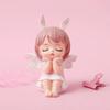 Прекрасная Каваи Фигурка Кукла Ангел Фигурки Экшн Сделай Сам Украшение Торта Праздничные Принадлежности Для Детей Милая Фигурка Куклы Топпер Для Торта