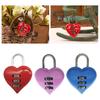 Милый замок в форме сердца Love Lock Rotary Number навесной замок бытовые аксессуары