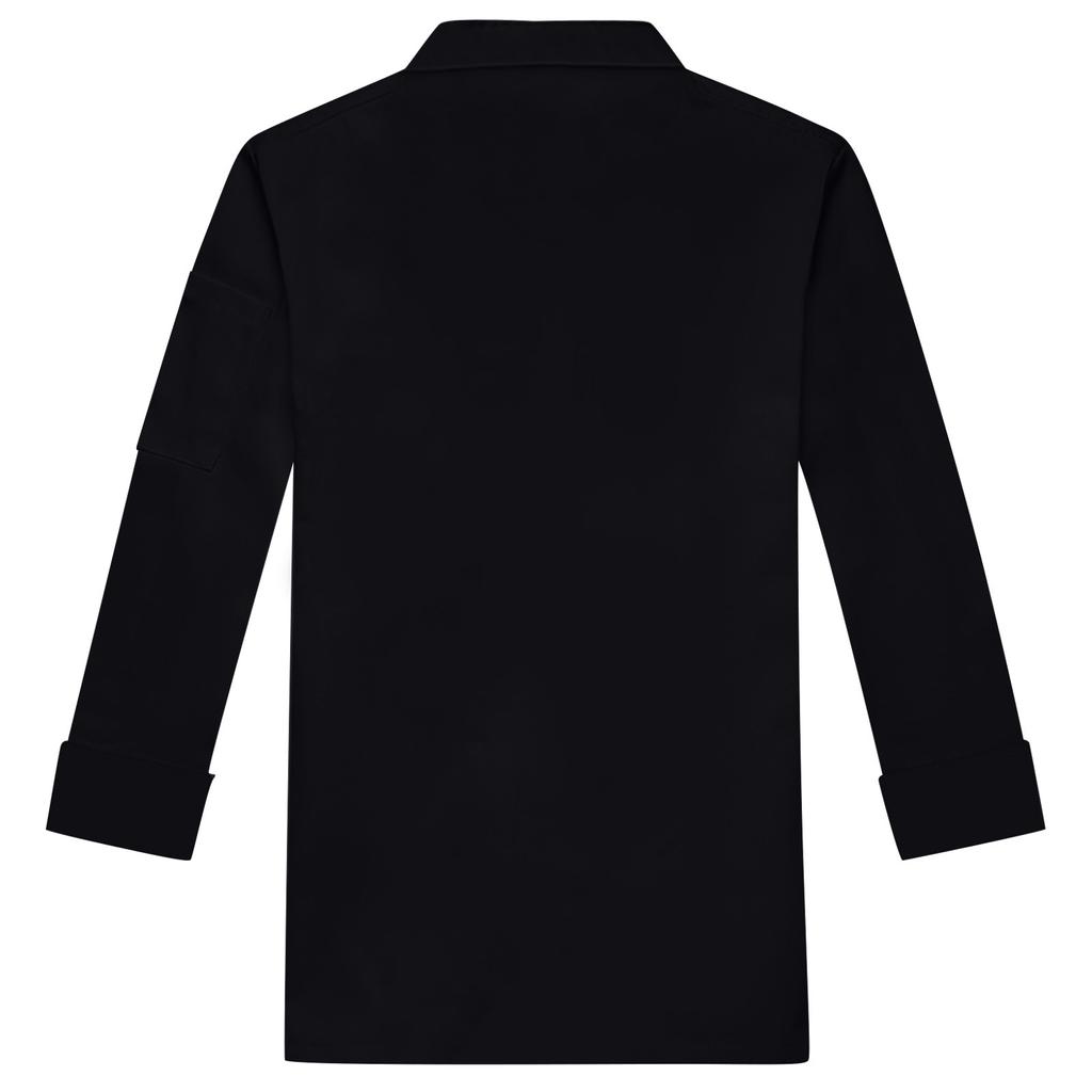 Униформа шеф-повара с длинными рукавами унисекс, рабочая одежда для общественного питания, кухонная форма