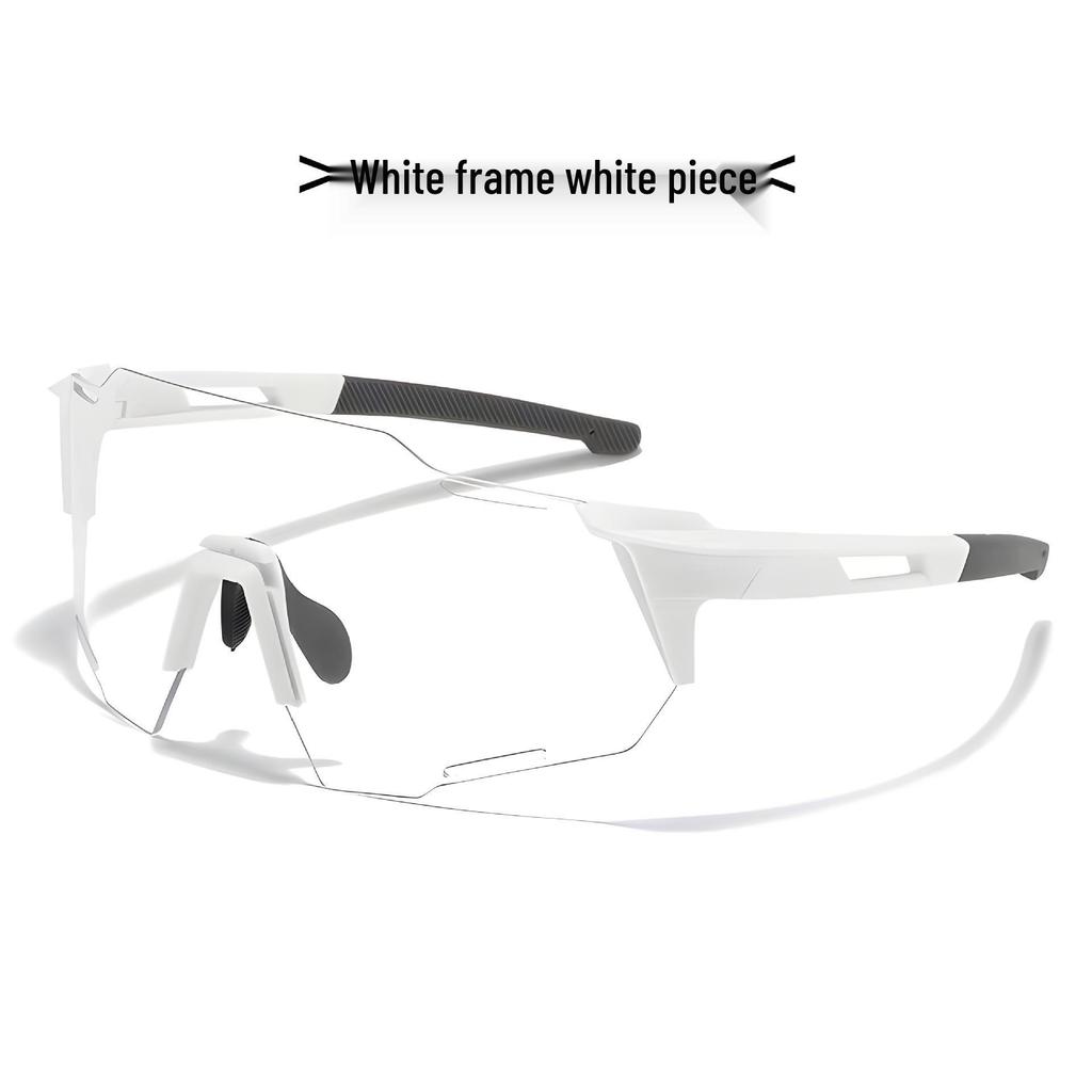 Day-Night Color-Changing Cycling Sunglasses: Trendy, Windproof, Sandproof, Night Vision Sports Glasses for Driving