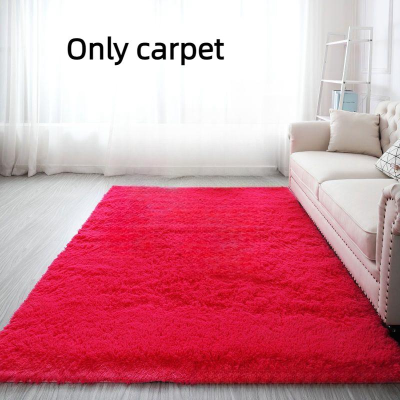 Ковер из полиэфирного волокна, устойчивый к пятнам, для декора спальни девочки и гостиной