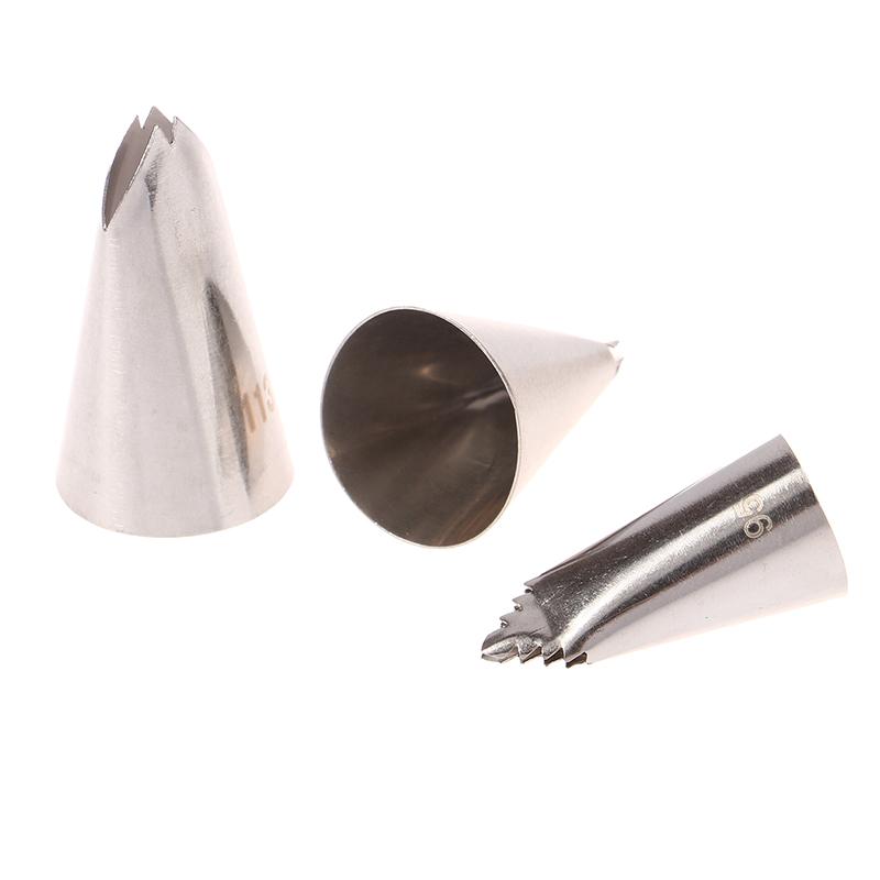 3 шт./набор 95#951#113# Листья насадки для глазури Подсолнух Кондитерские насадки для тортов Инструменты для украшения крема Десерты Декораторы