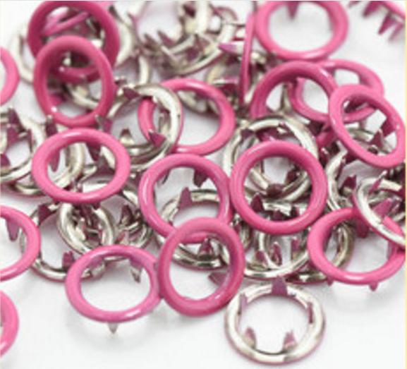 4 Types/set of 25 Sets Of Sewing Buckles, Five-Claw Buckles, Metal Snaps For Connecting Clothes, Metal Claw Loops, Fasteners, And Nails