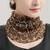 Fashion Sunscreen Veil Small Silk Scarf Neck Guard Mask Headband Motorcycle Sun Protection Head Scarf EMA