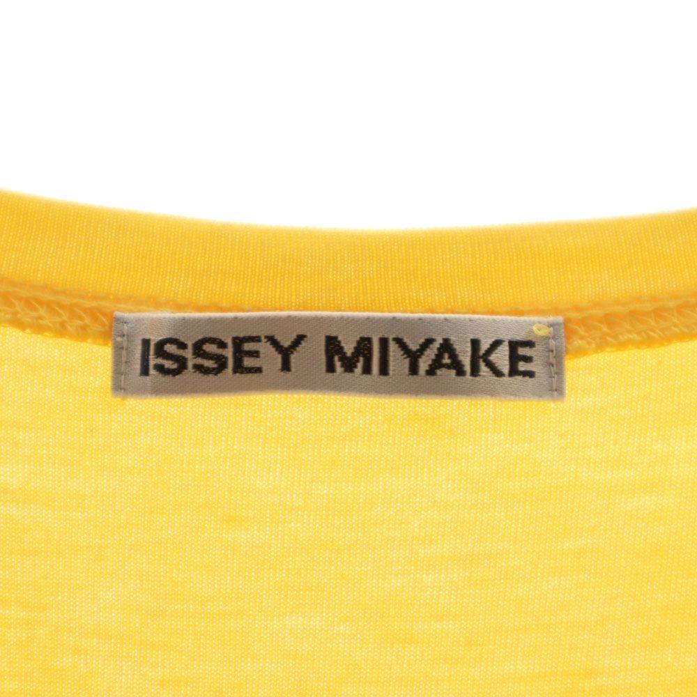 ISSEY MIYAKE Короткий рукав Длинное платье 2 желтых Женщины Б/у