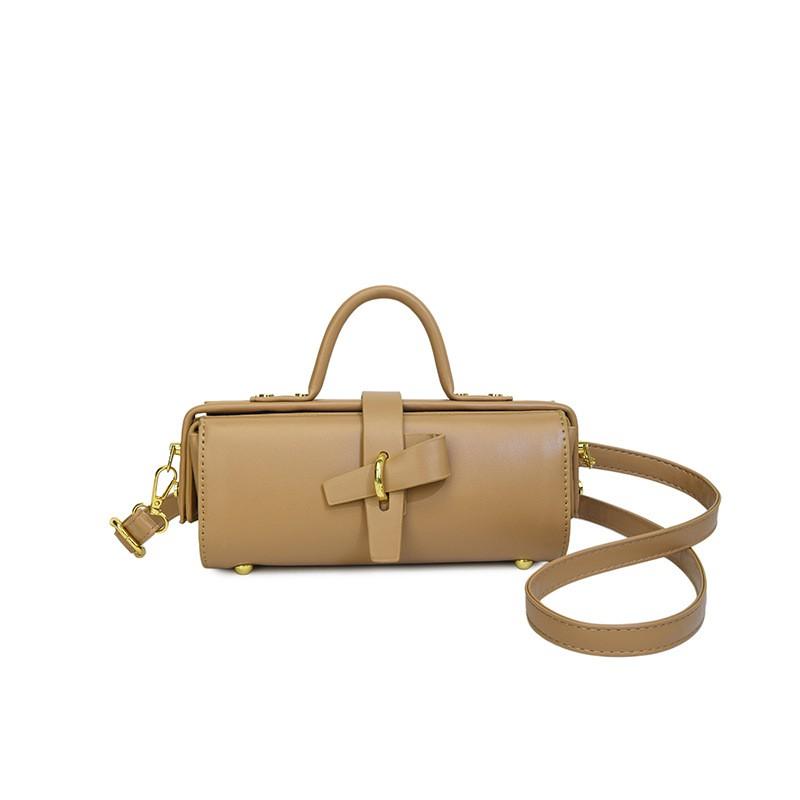 Underarm Cylinder Bag 2026 Trendy Crossbody PU Leather Shoulder Daily Use