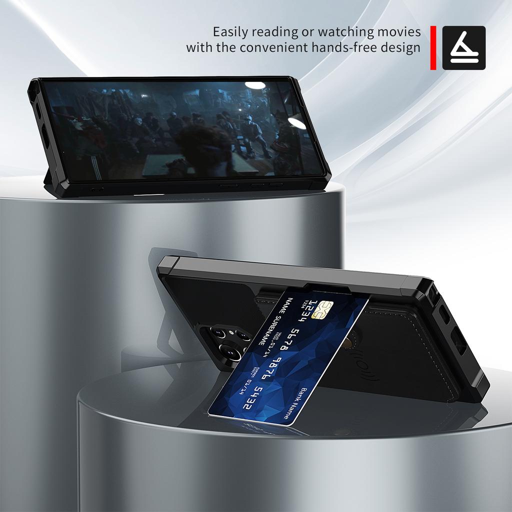 Защитный кожаный чехол с отделением для карты памяти для Samsung Galaxy S22 Ultra S 22 S21 Fe 5g S20 Plus A52s A52 A72 A12, чехол-бумажник