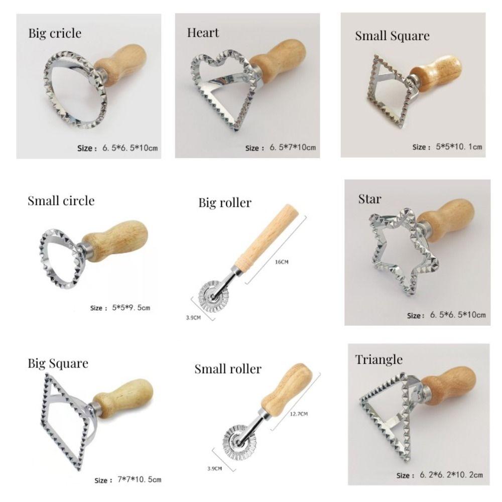 Manual Pastry Press Mold Dumpling Lace Cookie Mold Quality Ravioli Maker Mold