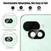 For Google Pixel 9a Camera Lens Protector Black Tempered Glass Lens Film