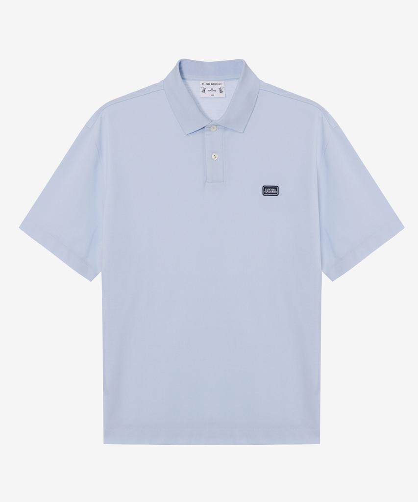 MINDBRIDGE [Collins] Semi-Oversized Pique Collar T-Shirt - 2 Colors