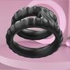 Durable Penis Ring Comfortable To Wear Skin-friendly Portable Dildo Foreskin Delay Double Ring for Bathroom