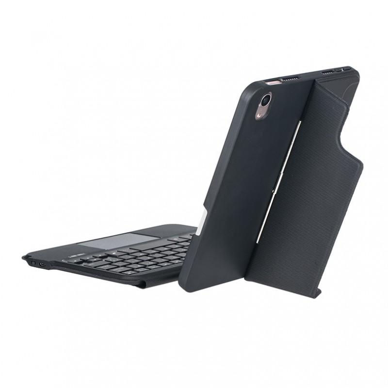 Magnetic Detachable Wireless Bluetooth Keyboard Case IPad Mini 6/7 Stand Anti-Fall Anti-Fingerprint Black