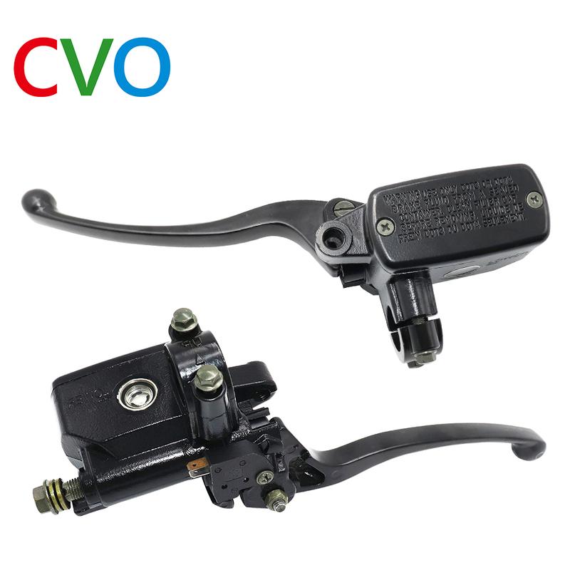Universal Black 7/8" 22mm Motorcycle Front Brake Clutch Master Cylinder Motorbike Hydraulic Pump Motorbike Brake Lever