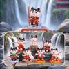 Qingqiu Nine-Tailed Fox Blind Box Figurine - Trendy New Year Gift & Desktop Decoration