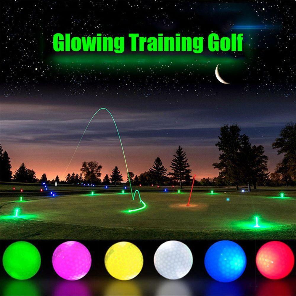 40 Hours Battery Life Glow In The Dark Golf Balls Resettable Time Light Up Golf Balls Golfer Gift