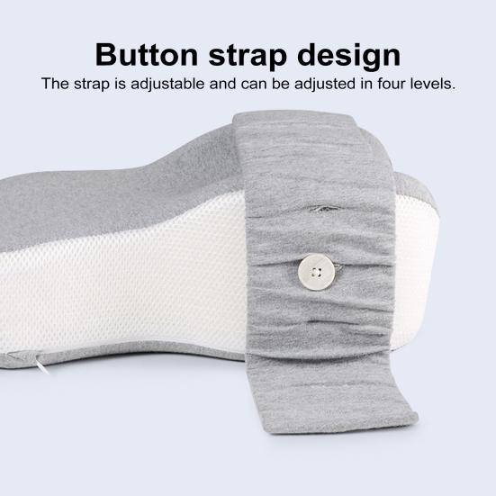 Комфортная подушка для коленей для спящих на боку, подушка для ног из пены с эффектом памяти для спины и бедер