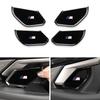 2025 Hot For BMW 5 Series G60 2024 Car Interior Door Bowl Decorative Plate Door Handle Puller Protection Sticker Car Accessories